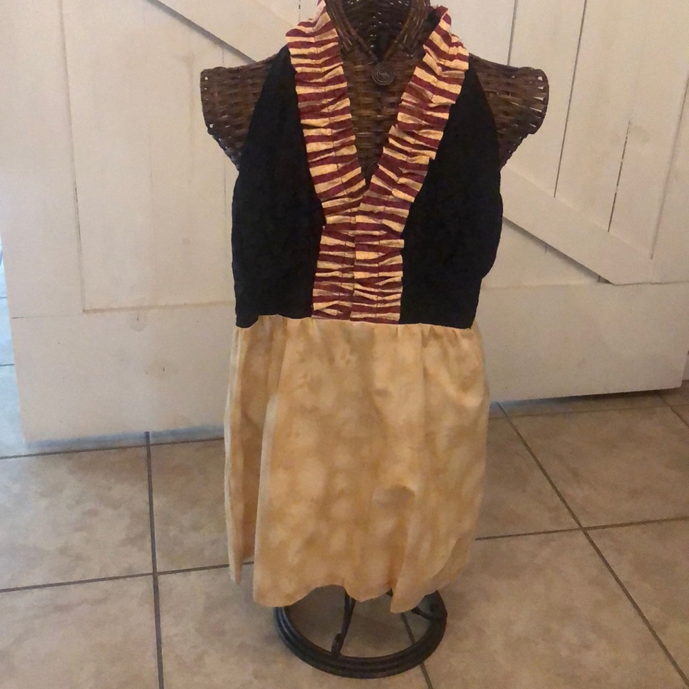 Game Day themed Dress/ Florida State Seminoles